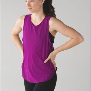 Lululemon Purple Making Moves Sleeveless Tank